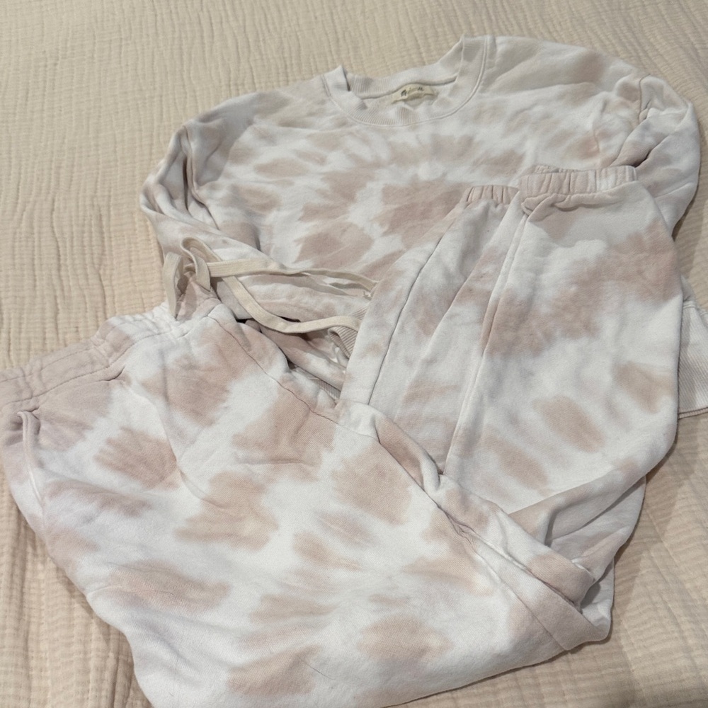 Madewell Tie-Dye sweatsuit